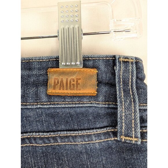 Paige Jeans Women's Size 24 Blue Jimmy Jimmy Skinny Dark Wash - Picture 9 of 11